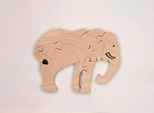 Puzzle éléphant